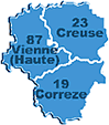 Campings a la ferme région Limousin, Campings a la ferme dans la Creuse, Campings a la ferme en Haute Vienne, Campings a la ferme en Correze.