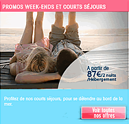 Offre sp&eacute;ciale Week-end &agrave; petit prix