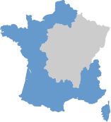 Location Vacances été en sélection sur Carte de France